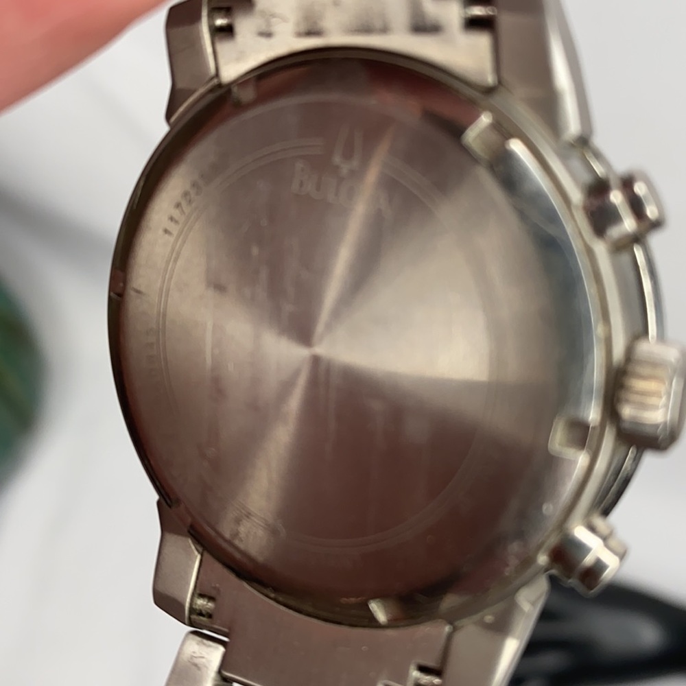 Bulova Marine Star 96A116.                           Black Dial, Titanium - Picture 3 of 5